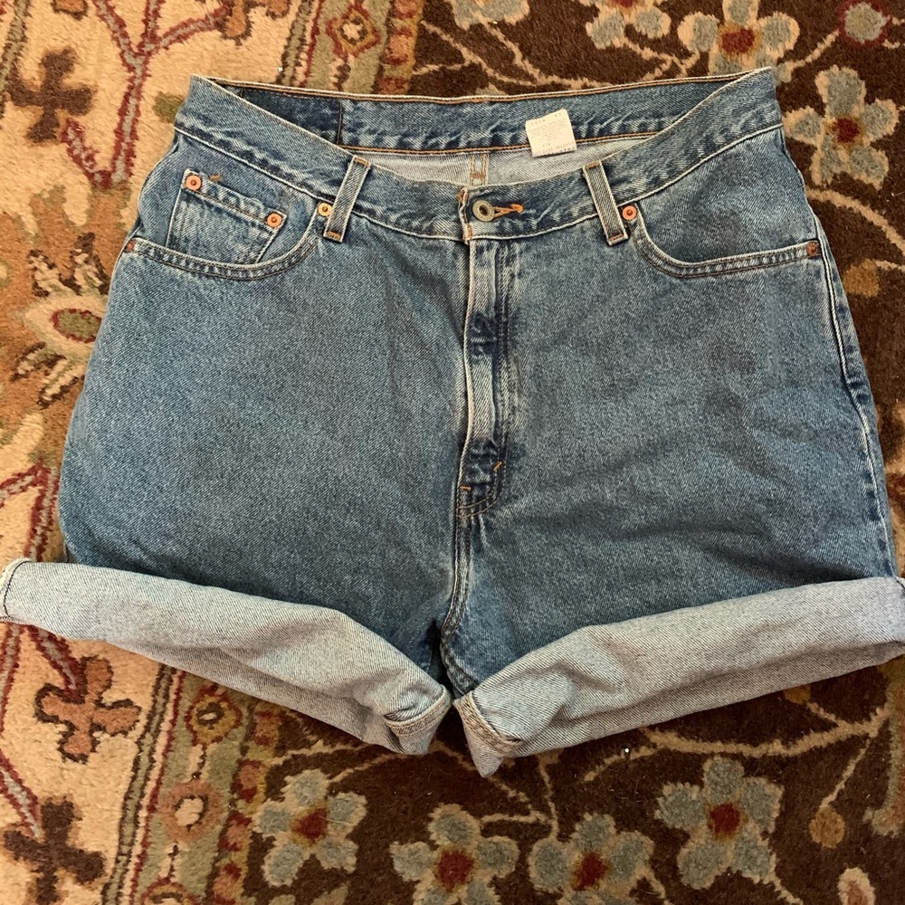 Vintage Levi’s denim shorts High waist shorts